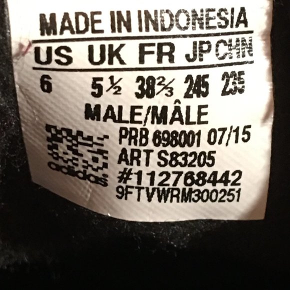 ADIDAS ACE 15.4 KIDS INDOOR SOCCER SHOES - Picture 2 of 6